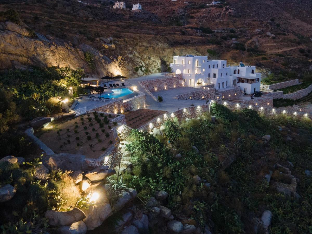 Wow Panoramic View Deluxe Villas Agkidia エクステリア 写真