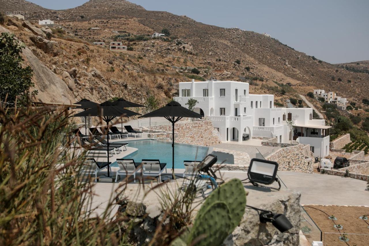 Wow Panoramic View Deluxe Villas Agkidia エクステリア 写真