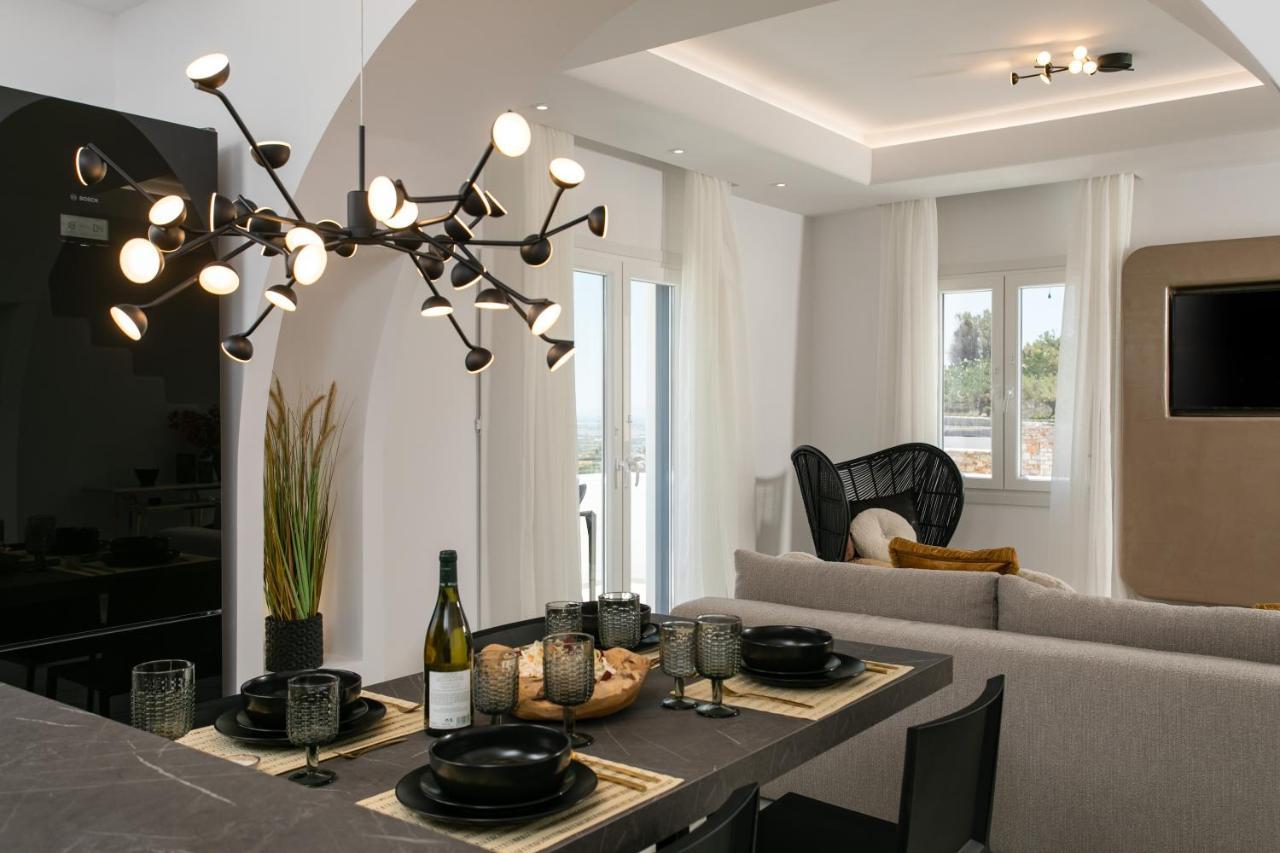 Wow Panoramic View Deluxe Villas Agkidia エクステリア 写真