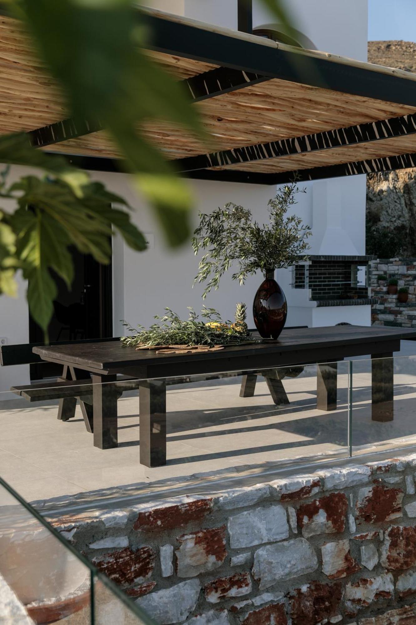 Wow Panoramic View Deluxe Villas Agkidia エクステリア 写真