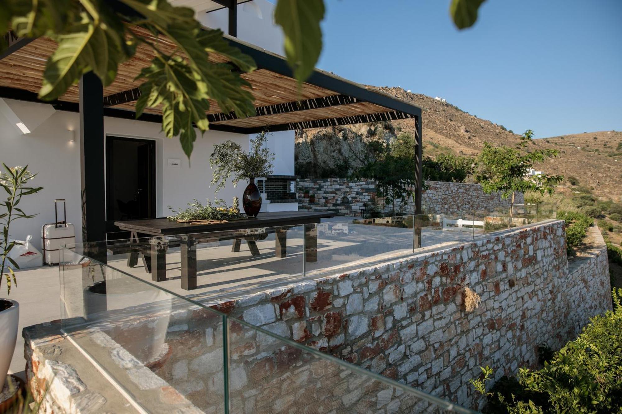 Wow Panoramic View Deluxe Villas Agkidia エクステリア 写真