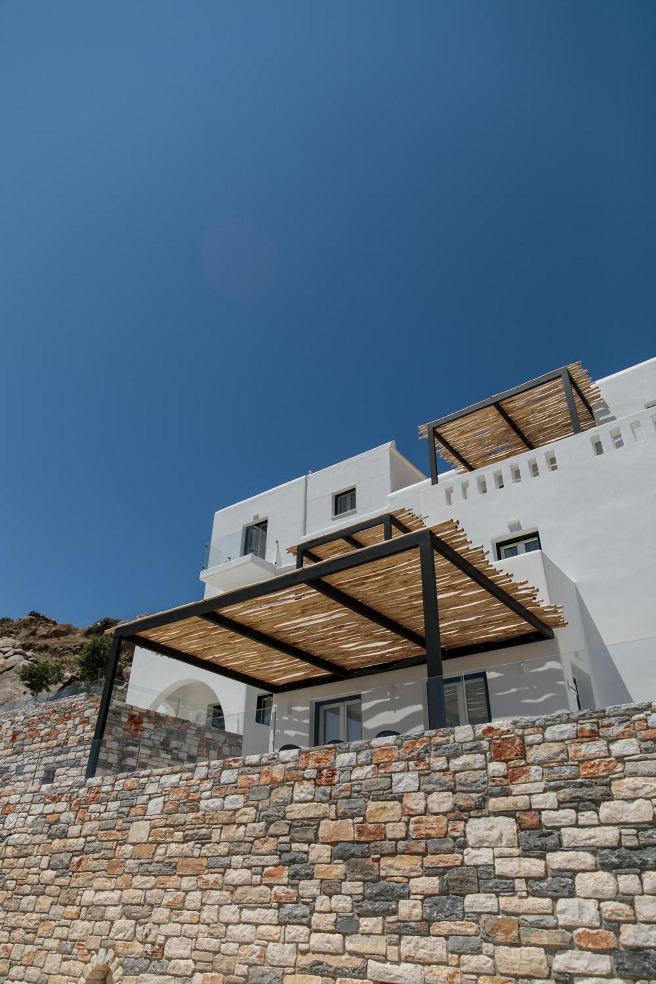 Wow Panoramic View Deluxe Villas Agkidia エクステリア 写真
